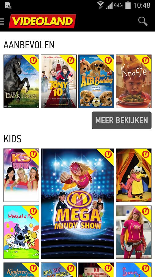 Videoland Androidapps op Google Play