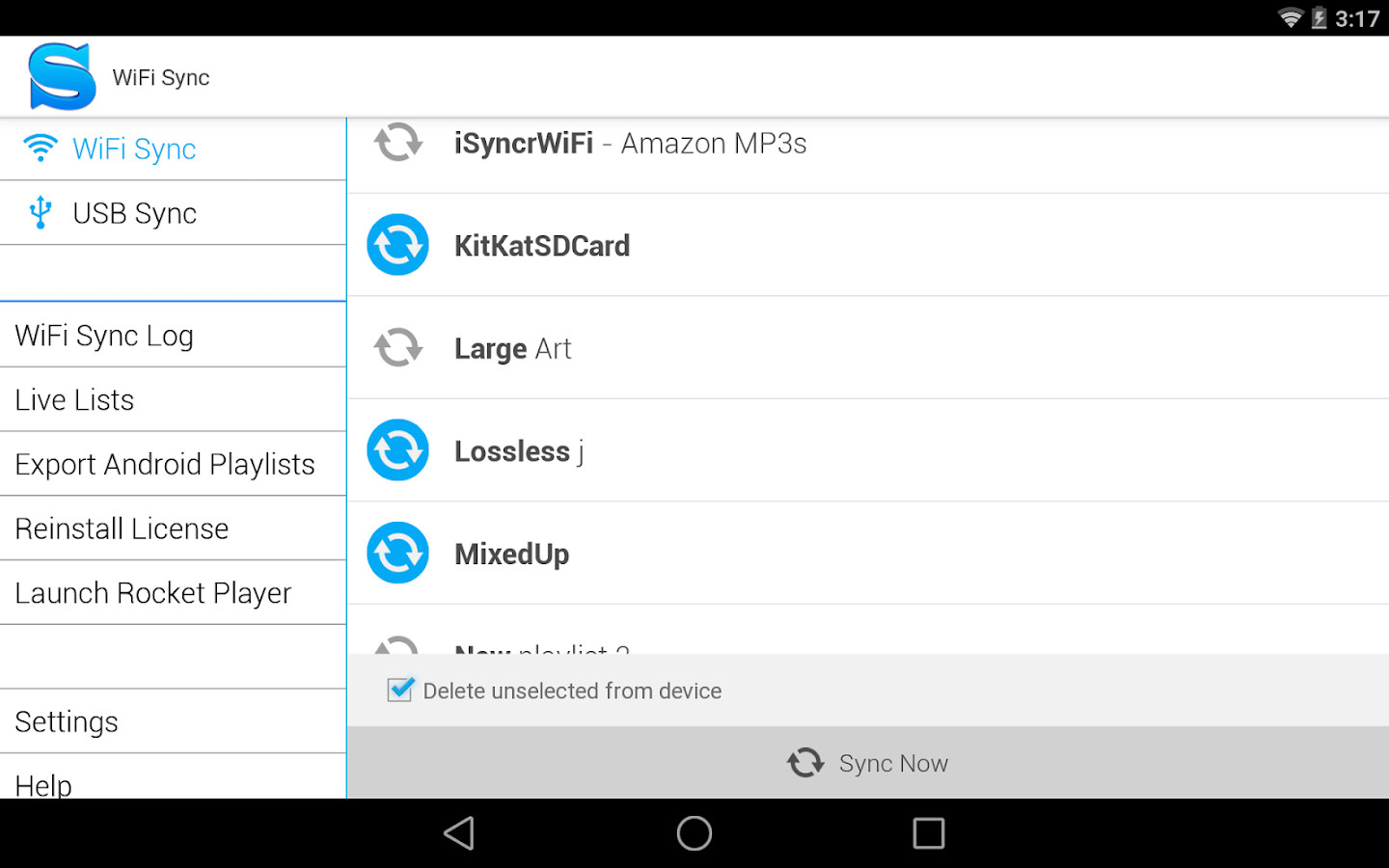    iSyncr for iTunes (legacy)- screenshot  