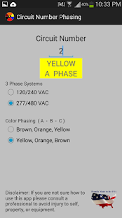 Circuit Number Phasing Screenshots 2