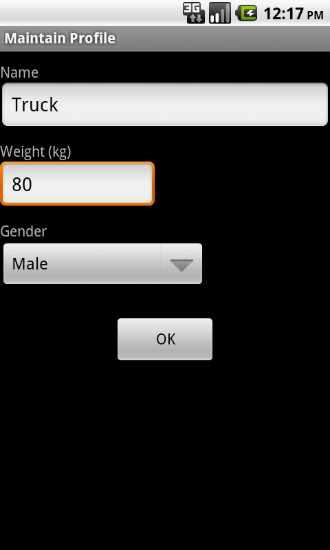 ALCulator BAC Calculator Screen 3
