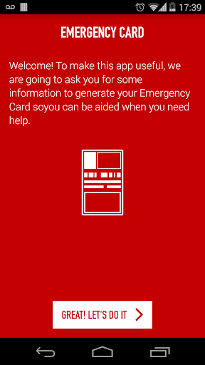 Emergency Card