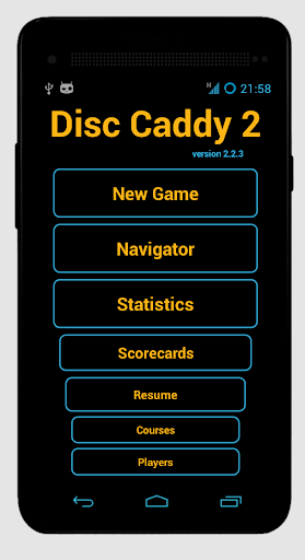 Disc Caddy 2 - Disc Golf app