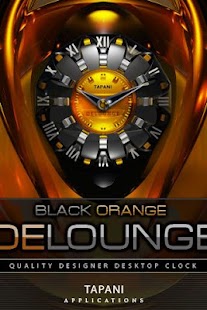 Luxus Clock Widget DE LOUNGE - náhled