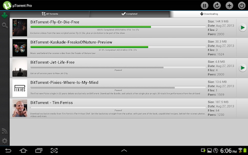 µTorrent® Pro - Torrent App - screenshot thumbnail