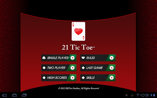 21 Tic Toe