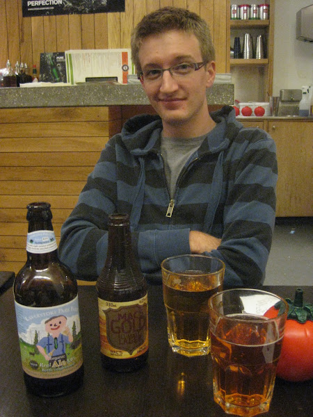 Sean enjoying some local brews at the Gourmet Burger Kitchen (GBK) in Edinburgh. We found out it was a chain, but that didn’t make the burgers any less scrumptious!