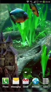 Piranha Aquarium 3D lwp - screenshot thumbnail