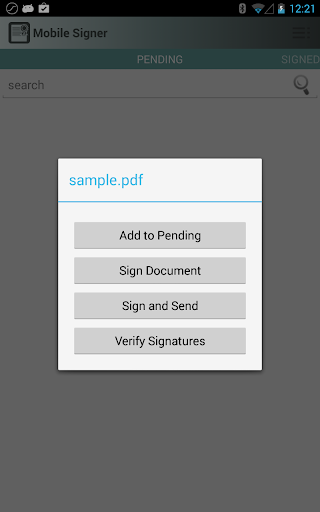 MobileSigner