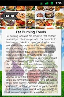 Fat Burning Foods