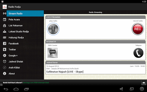   Radio Rodja- screenshot thumbnail   