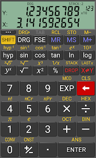 RealCalc Scientific Calculator Screenshot