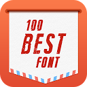 100 Best Fonts for Flipfont mobile app icon