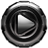 Poweramp skin Silver Glow3.02