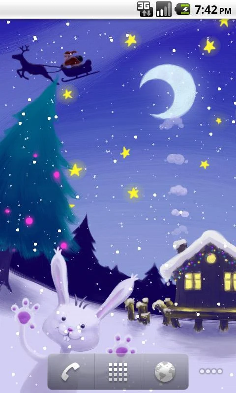   Best Christmas Live Wallpaper: captura de tela 