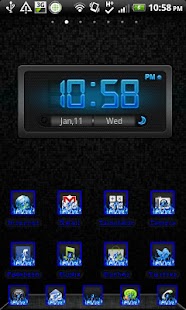 Free THEME - Electric Flames APK