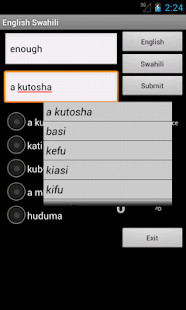 Lastest Learn English Swahili APK for Android