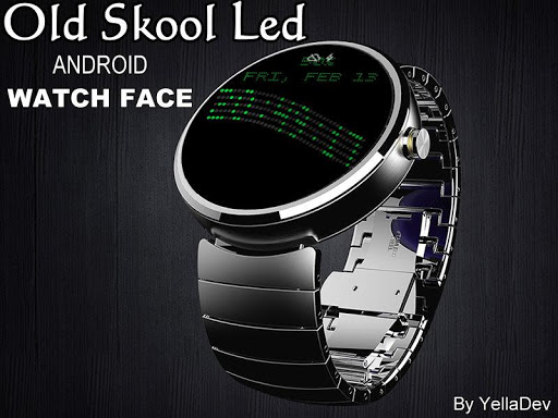 Old Skool LED WatchFace