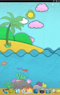 Paper Sea Live Wallpaper