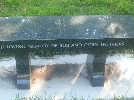 Bob and Doris Wittamers Memorial Bench
