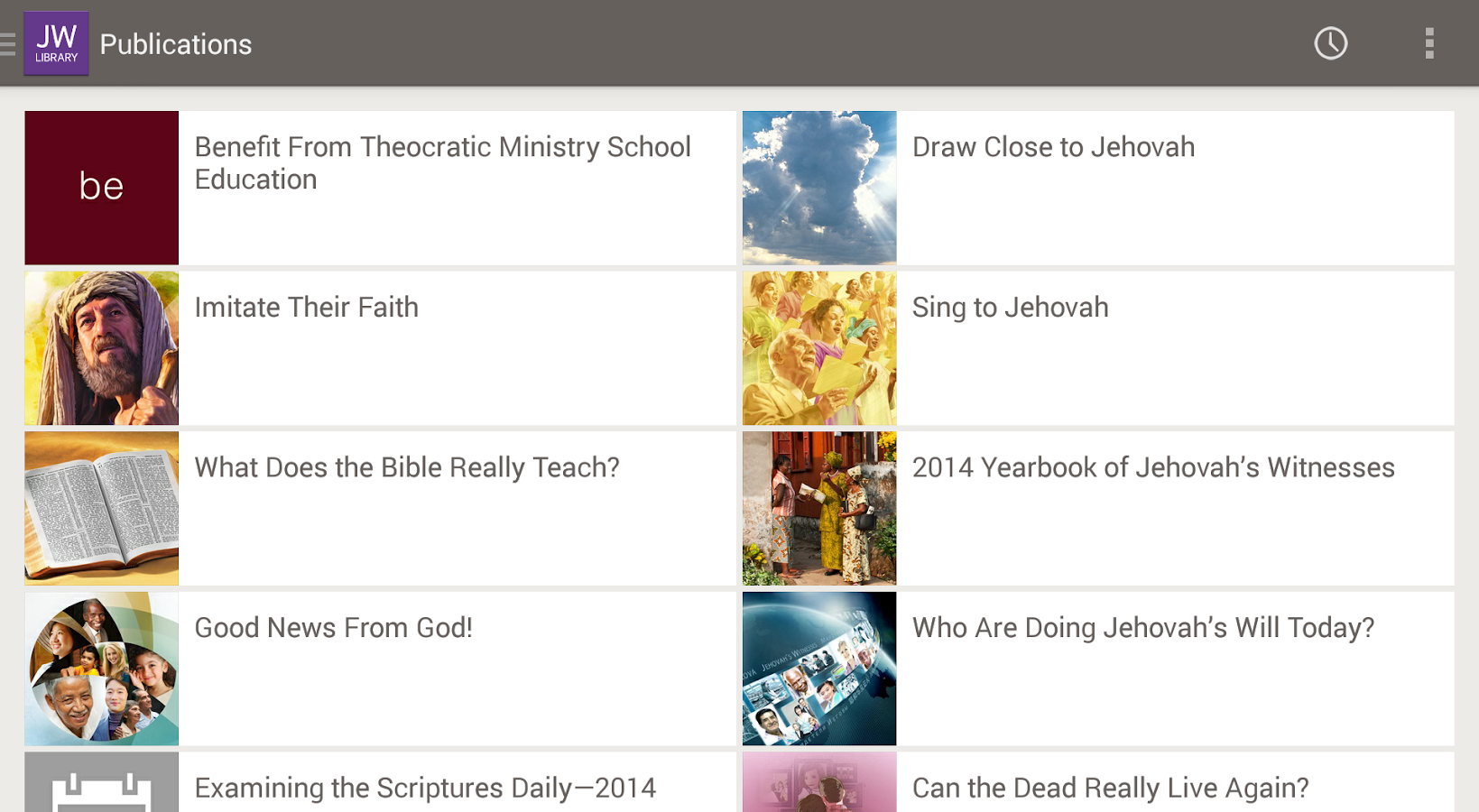 JW Library screenshot