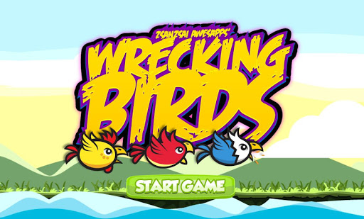 Wrecking Birds Shooting Game