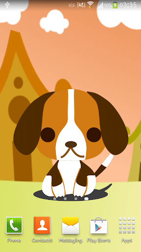 【免費個人化App】Shaky Pets Dogs Live Wallpaper-APP點子