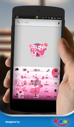 【免費個人化App】Cute Bears Keyboard-APP點子