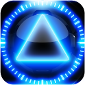 3D glow magic clock widget