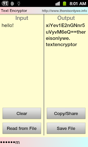Plain Text Encryptor