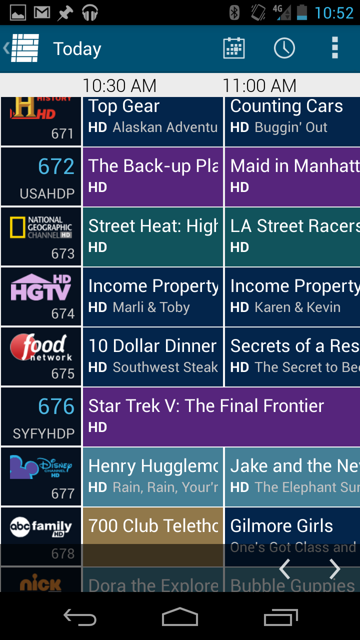 My Media Center Screen 1