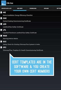 Download Clik Gas - Create Gas Certs APK