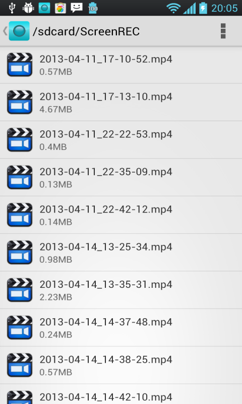 No Root Screen Recorder - screenshot