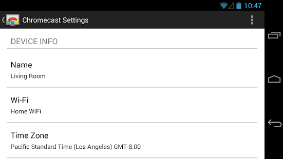 Chromecast - screenshot thumbnail