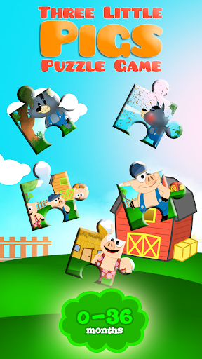 Three Little Pigs Puzzle Game