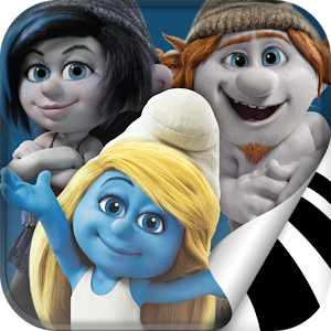 The Smurfs 2 Movie Storybook logo
