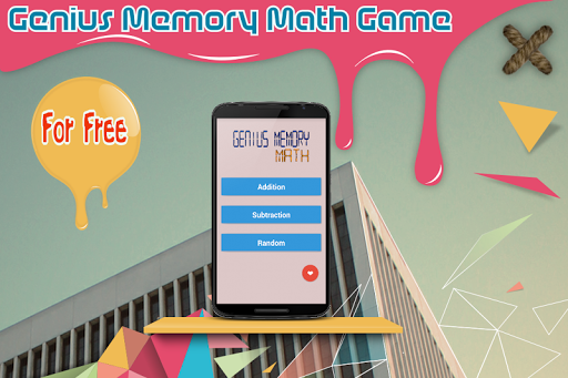 Genius Memory Math Game