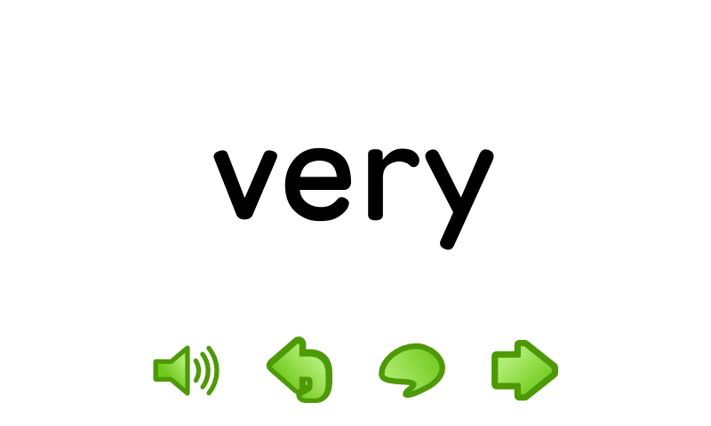 Sight Words for EYFS and KS1 Screen 2