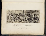 Fotoreproductie van een prent naar een schilderij van Jacopo Tintoretto