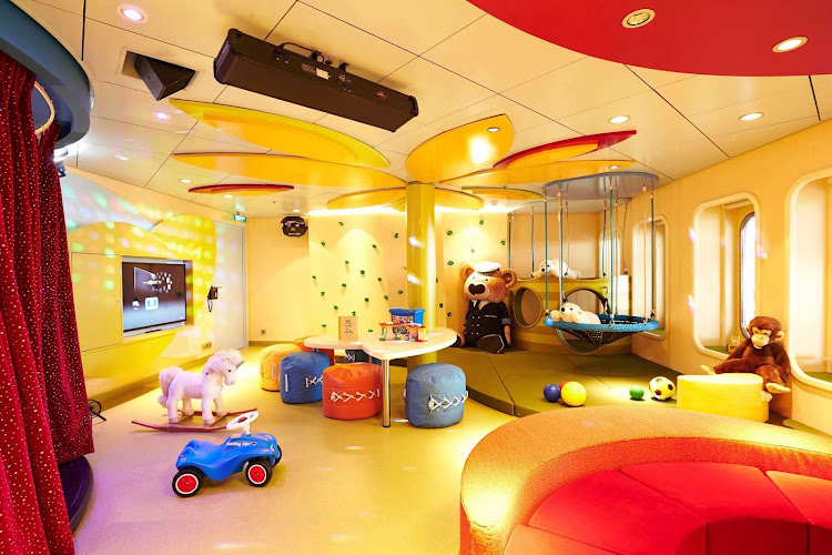 Europa 2 encourages families to bring their kids along. Children ages 4 to 10 will love playing, learning and hanging out at the ship's Kids Club.