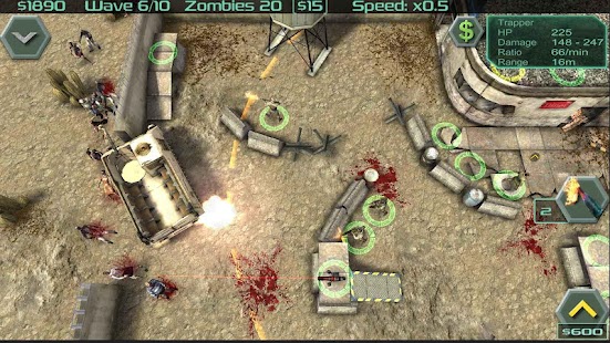 Zombie Defense  (Mod Money)