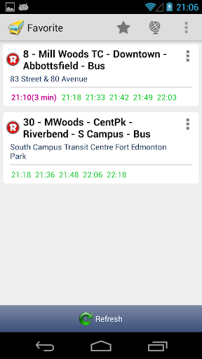 【免費交通運輸App】Edmonton Transit-APP點子