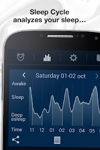 Screenshot Sleep Cycle alarm clock v1.1.653