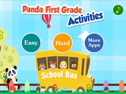 Panda First Grade Activities