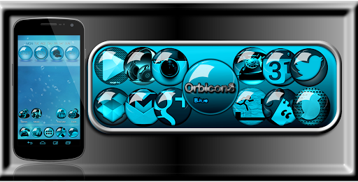 Icon Pack Blue HD OrbiconS