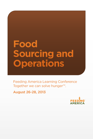 Food Sourcing Operations '13