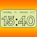 Clock Widget digital logo