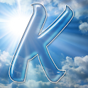 Alphabet Letter K Sticker logo