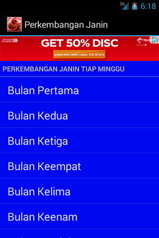 【免費書籍App】Perkembangan Janin (1-9 Bulan)-APP點子