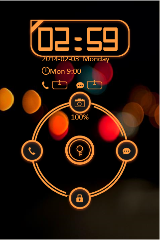 Theme Orbes Go Locker