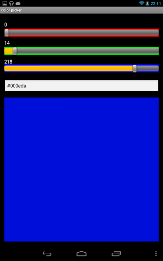 【免費生產應用App】HTML Color Picker-APP點子